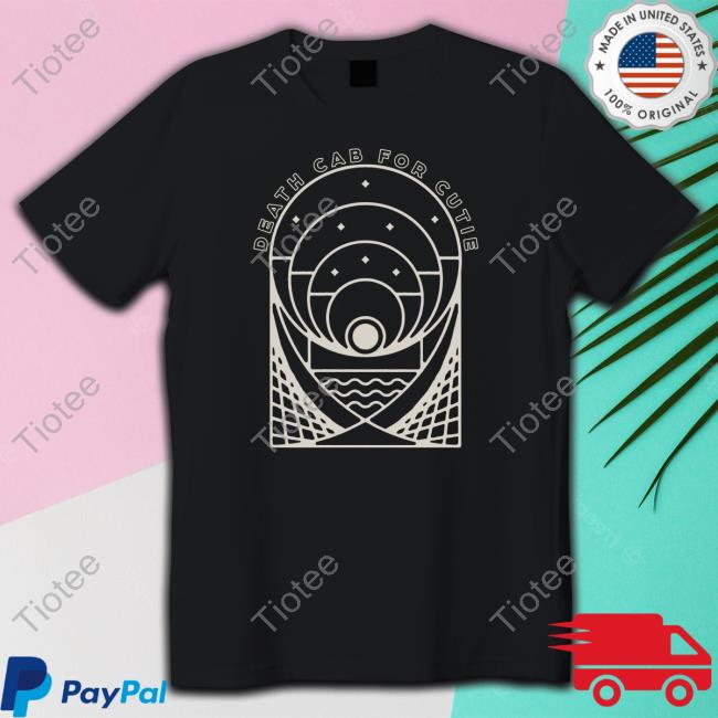 Official Death Cab For Cutie Post Modern Charcoal Pigment Dyed Shirt