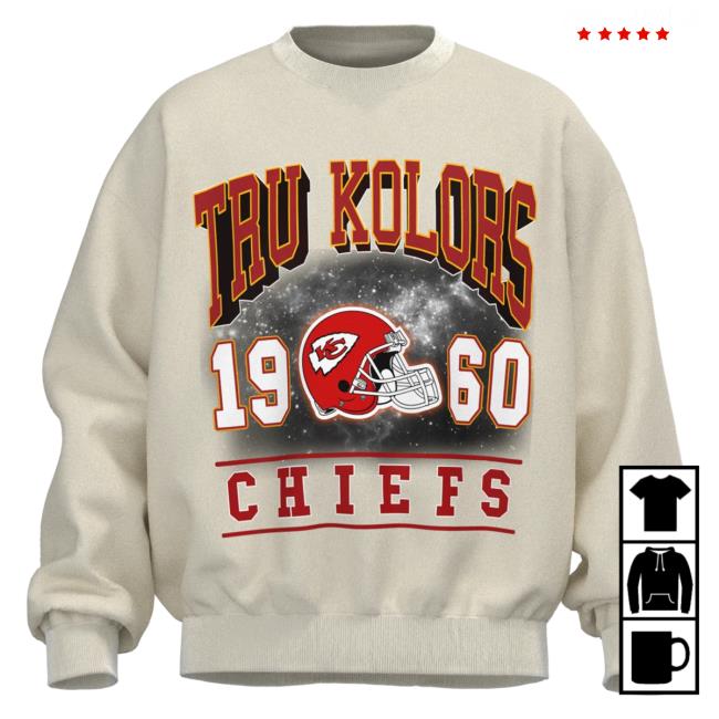 Official Tru Colors Clothing Apparel Tru Kolors Tru Kolors X Chiefs Pull Over Hoodie Cream