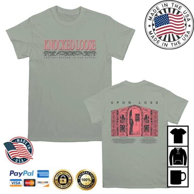 Official Knocked Loose Merch Knocked Loose Are You Washed Shirt 2024