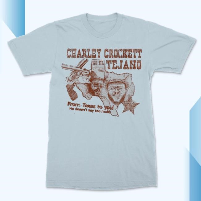 Premium Print El Tejano Tee | Charley Crockett Heritage
