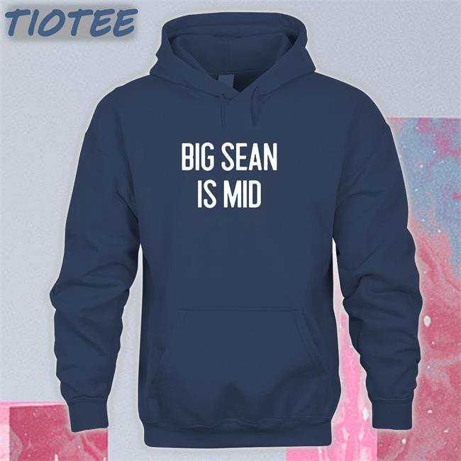 Barstool Sports Big Sean Is Mid T-Shirt Red Barstoolsports