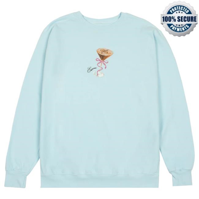 Sabrina Carpenter Espresso Martini Crew neck Sweatshirt