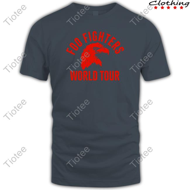 Political Prisoner Owen Shroyer Foo Fighters World Tour Eagle North America Tee