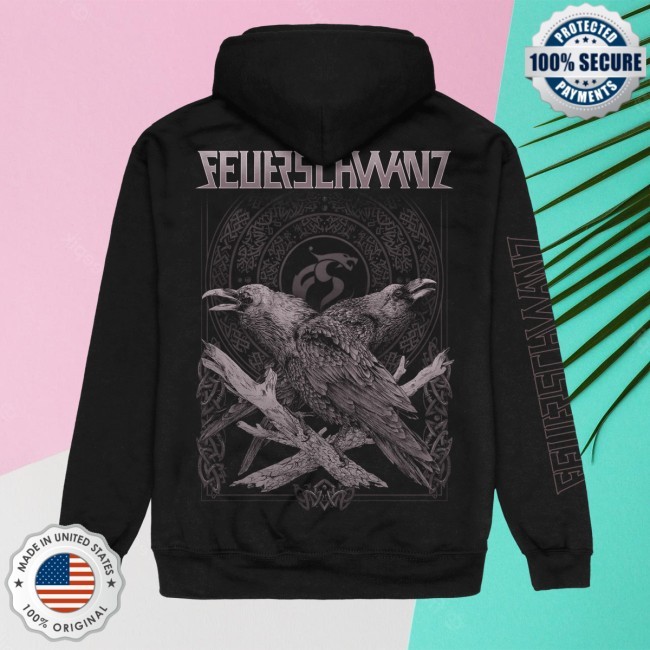 Feuerschwanz Store Hoodie Raven