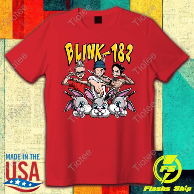 Blink182 Throwing Knives T Shirt