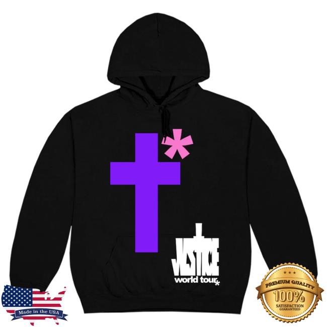 Official Justin Bieber Merch Store Shop Justin Bieber Justice Cross Popover Sweatshirt JustinBieber Apparel Clothing