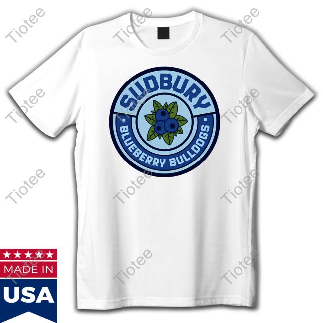 Official Shoresy Sudbury Blueberry Bulldogs Sand Shirts