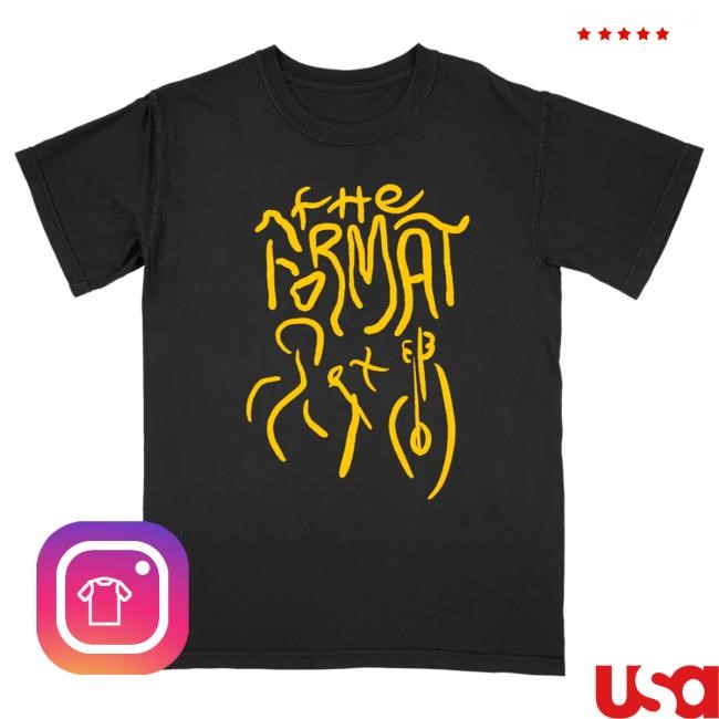Hello Merch Official Merch The Format Figures Black Shirt HelloMerch