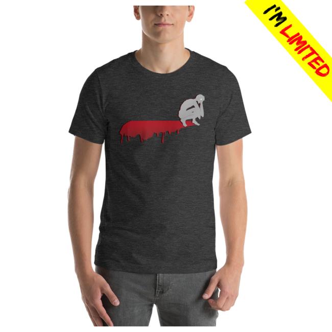 Official The SCP Store Merch SCP-096 Aftermath in Silhouette T-Shirt