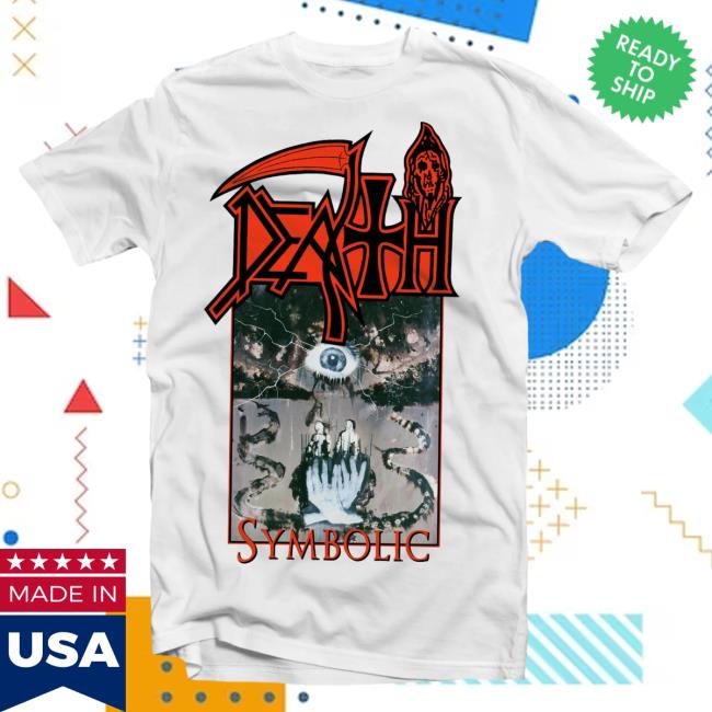 Official Indie Merch Store Shop Death "Symbolic" Shirt IndieMerchStore