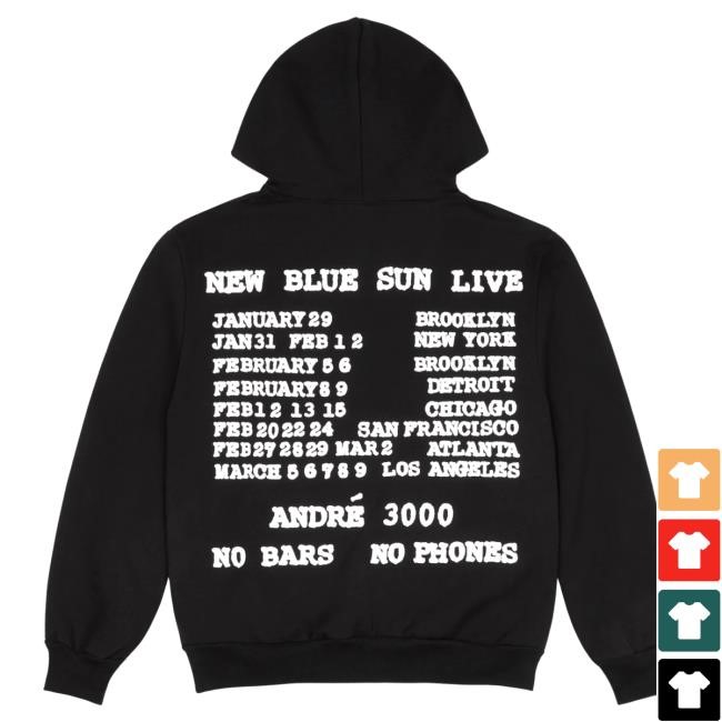 Official Andre 3000 Merch Cactus Live In Person Sweaters