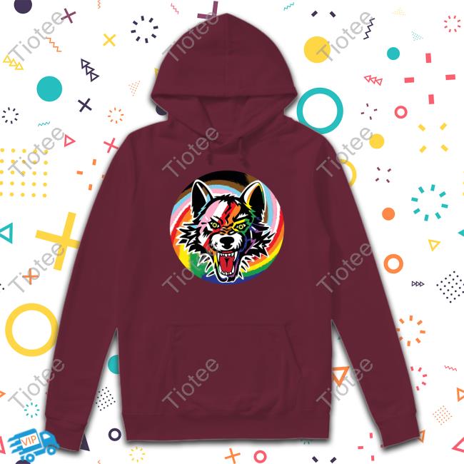 Chicago Wolves Happy Pride Month Tee Shirt Hockey Is For Everyone