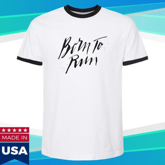 Official Born To Run 50th Anniversary Ringer Top Shirt