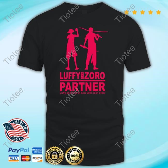 Zoluparty Luffy And Zoro Are Partners And In Tune With Each Other Long Sleeve