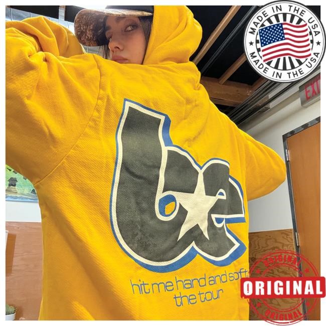 Official Billie Eilish Merch Store Shop Billie Yellow Tour Zip Hood BillieEilish
