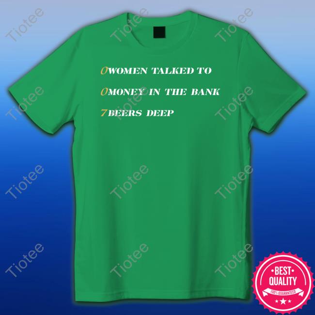 Unprofessional Apparel 007 Women Talked To Money In The Bank Beers Deep Shirts