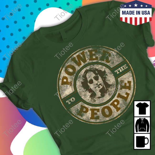 Power To The People Iconic Signature Tee