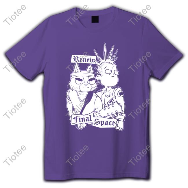 Punk Rock Renew Final Space Tee Shirt
