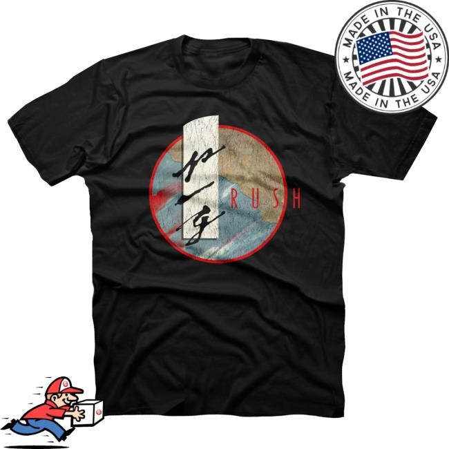 Official Rush Band Grace 84 Tour Tshirt