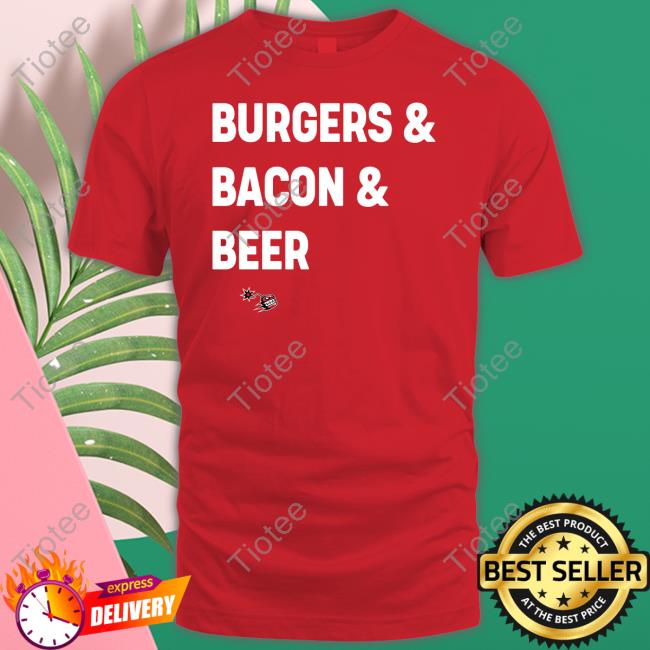 Burgers Bacon Beer Killer Burger Hoodied Sweatshirt LaMike james