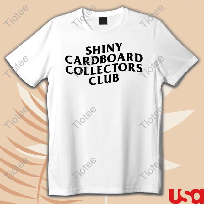 Trading Card Joe Shiny Cardboard Collectors Club Hoodie