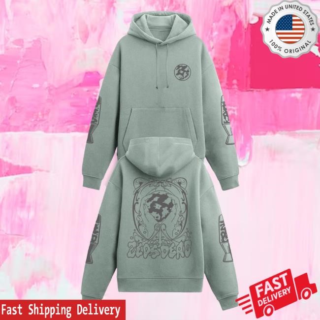 Official Zeds Dead Merch Store Zeds Dead - Lavahh - Heavyweight Hoodie - Dusty Sage