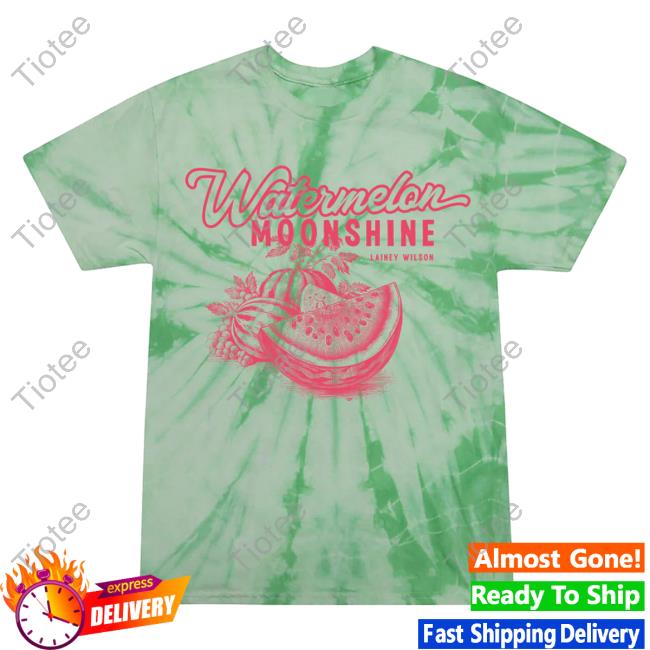 Official Lainey Wilson Clothing Store Shop Watermelon Moonshine Tie Dye New Shirt Laineywilson Merch