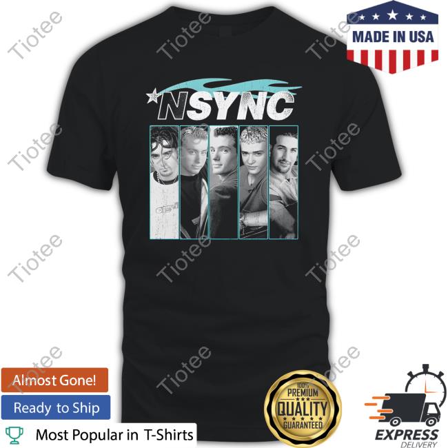 NSYNC Merch Shop Here We Go Shirt