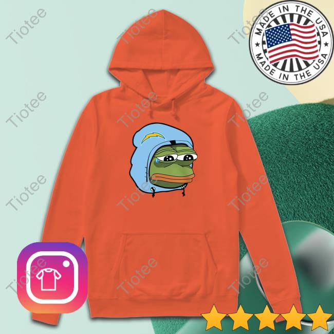 Los Angeles Chargers Sad Pepe Tee Lakeshowyo