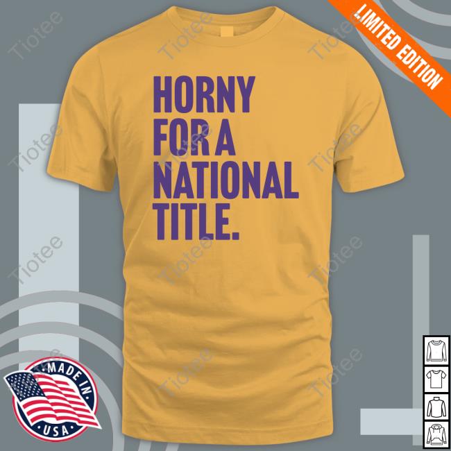 Horny For A National Title Sweatshirt