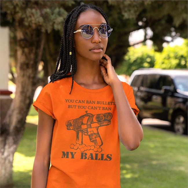 Bunker Branding Co Store You Can Ban Bullets But You Can’T Ban My Balls Japanese Pipe Gun Shirts Brandon Herrera