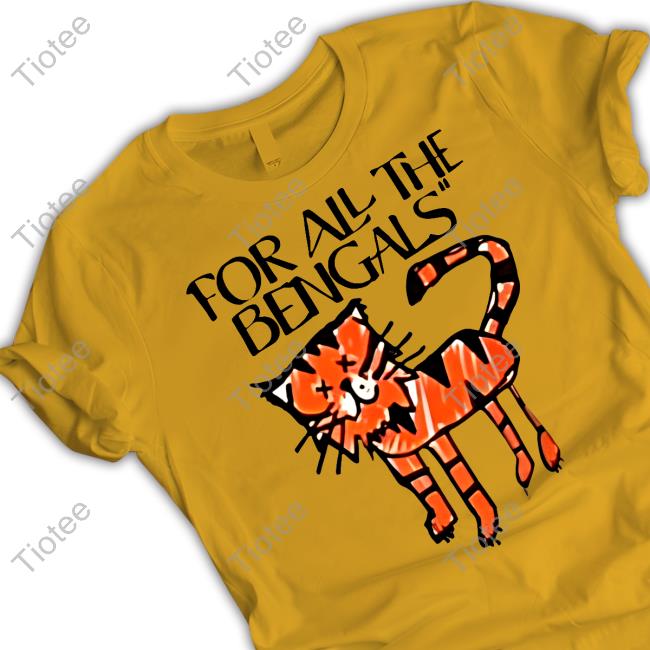 Official For All The Bengals Tiger Hoodie