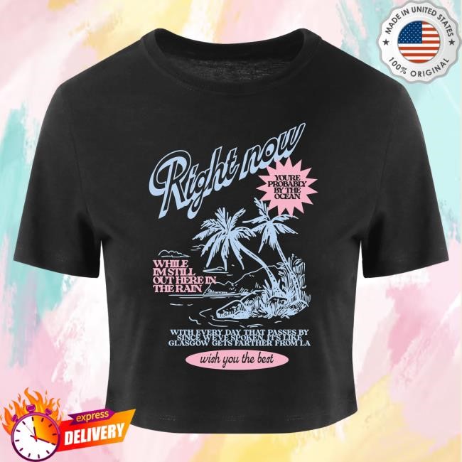 Official Lewis Capaldi Clothing Wish You The Best Crop Shirt LewisCapaldi
