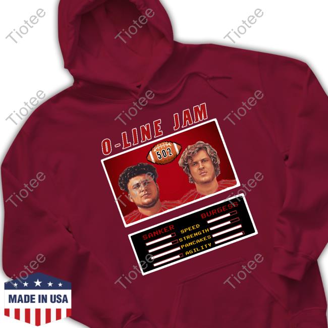 Official Sanker/Burgess O-Line Jam TShirts