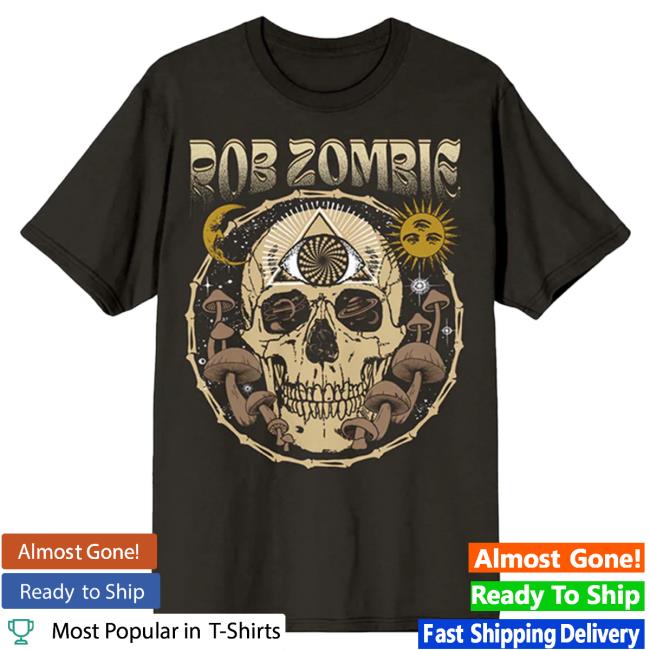 Official Rob Zombie Store Shop Lsd Skull Black Shirt Rob Zombie Apparel Shop RobZombie
