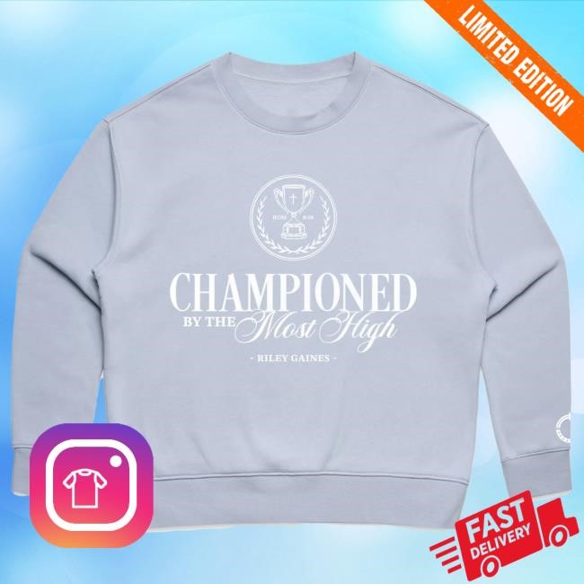 Turning Point USA TPUSA Official Tpusa Merch Store Shop Turning Point Usa Champion By The Most High Crewneck