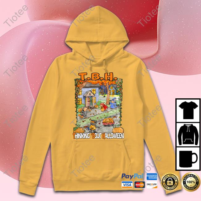 Official Tbh Thinking Bout Halloween Sweatshirt Jmcgg