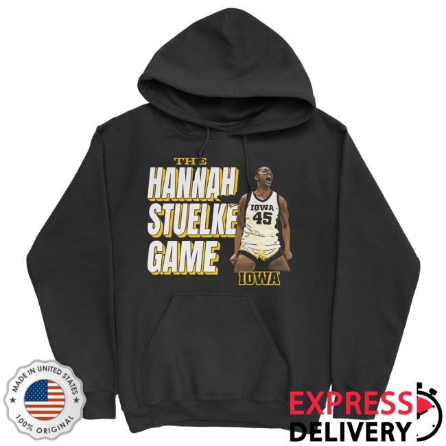 Iowa Nil Store Exclusive: Hannah Stuelke Sophmore Season Hood