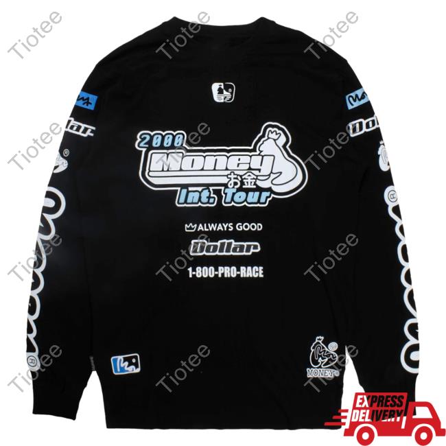 Official Money Clothing Speed Way L/S Crewneck Black