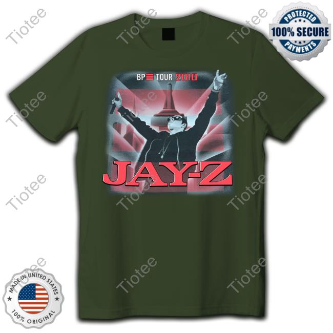 Vintage 2010 Jay-Z, Young Jeezy And Trey Songs - Blueprint 3 Tour Tee Shirt