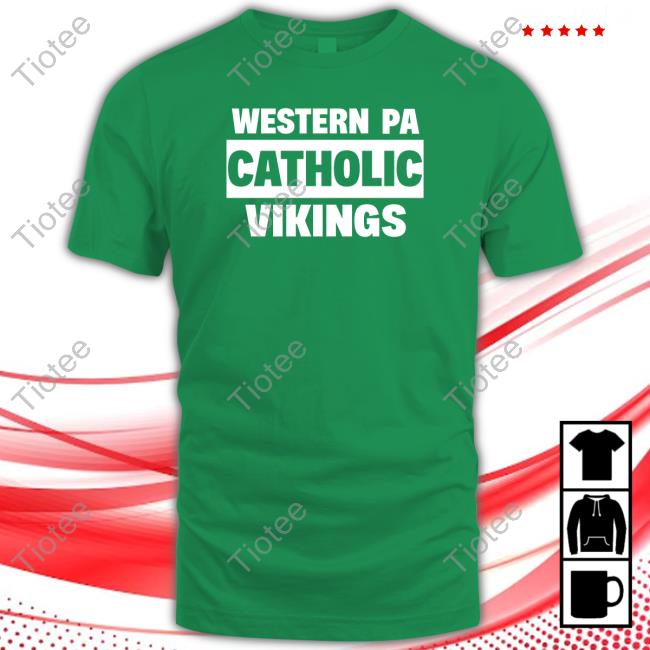 Top Western Pa Catholic Vikings Sweater