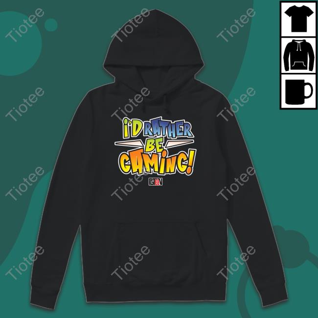 Fgteev Merch I'd Rather Be Gaming Shirts