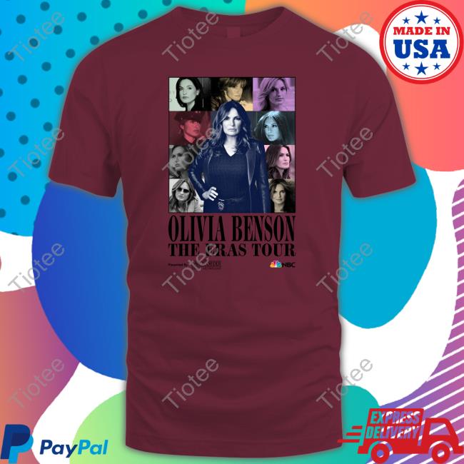 Law & Order Olivia Benson The Eras Tour T Shirt