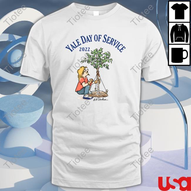Yale Alumni Yale Day Of Service Shirt 2022 Campus Customs
