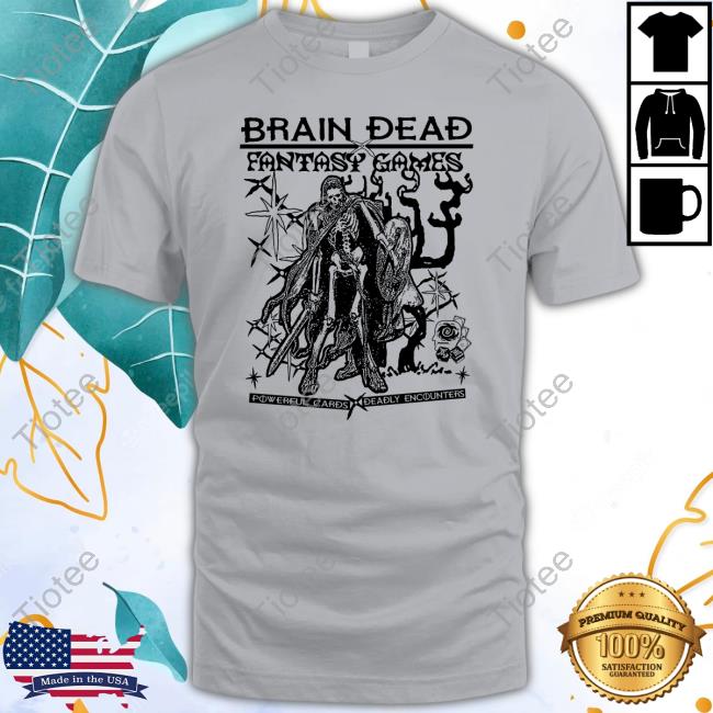 Brain Dead Fantasy Games Long Sleeve T Shirt
