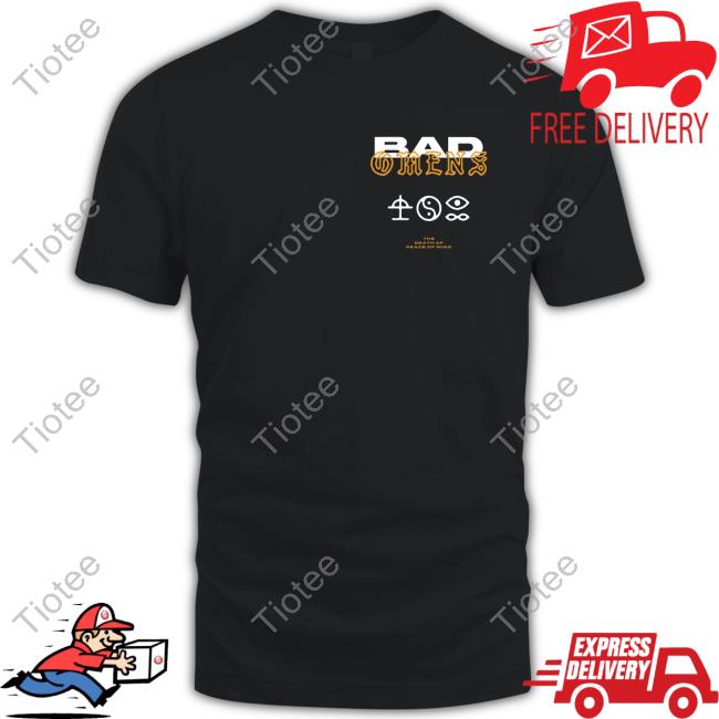 Bad Omens Merch Gold Reaper Tee