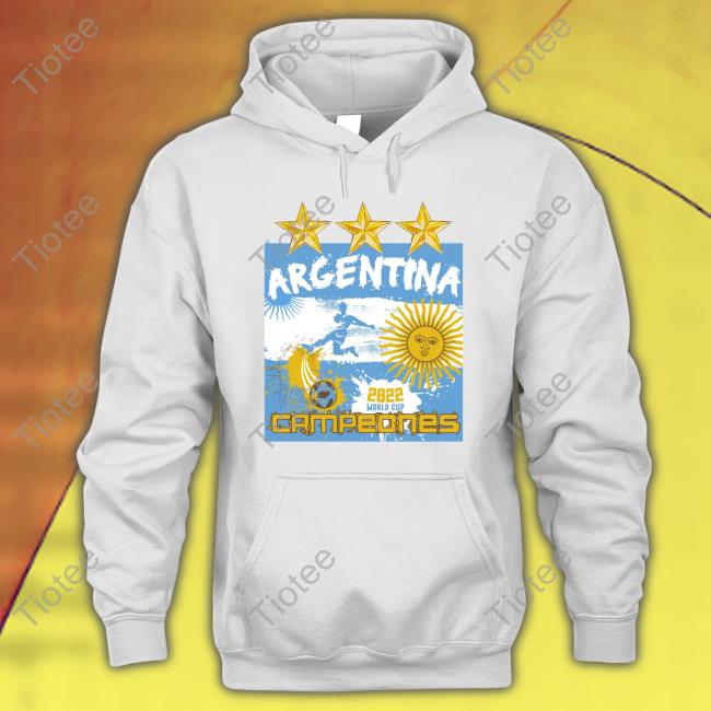 Argentina 2022 World Cup Campeones Shirt