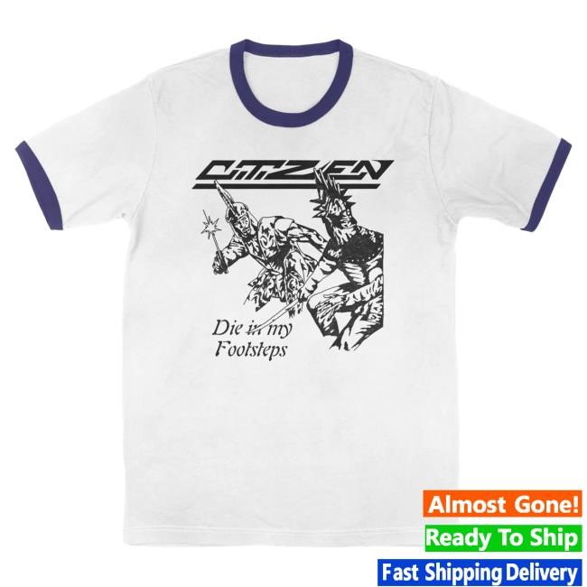 Citizen Band Footsteps Ringer Shirts | Citizen Official Merch Store