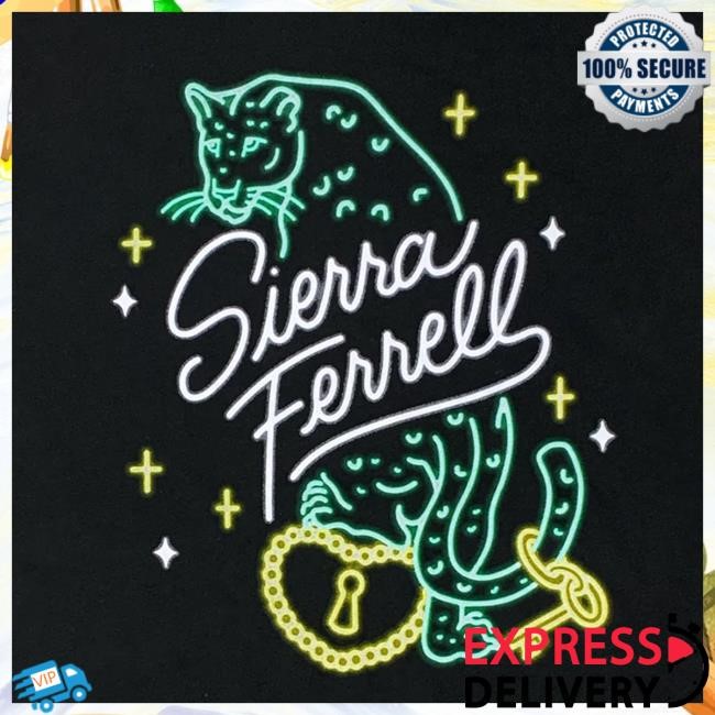 Official Sierra Ferrell Merch Shop Sierra Ferrell Leopard T-Shirts SierraFerrell
