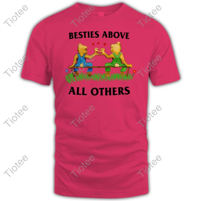 Jmcgg Besties Above All Others Long Sleeve Tee Shirt